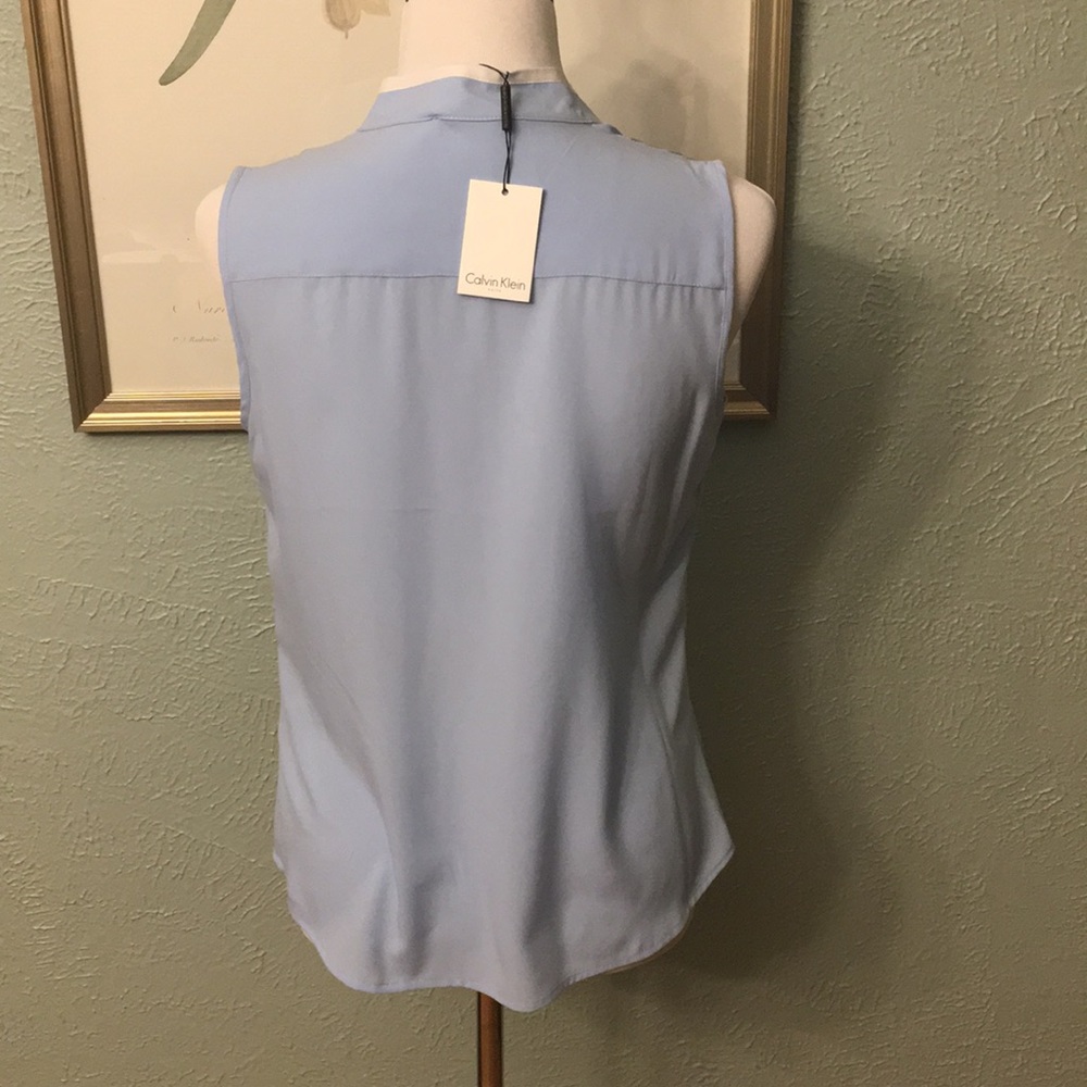 🌹 NWT, Sleeveless Calvin Klein Top, Size Small - Picture 4 of 4